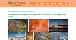 Desktop Screenshot of mariastrussphotography.com