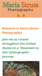 Mobile Screenshot of mariastrussphotography.com