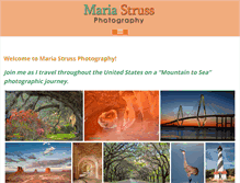 Tablet Screenshot of mariastrussphotography.com
